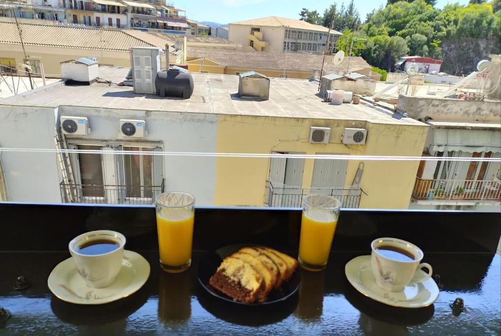 Chrysa'S Cozy Apartment Corfu  Bagian luar foto